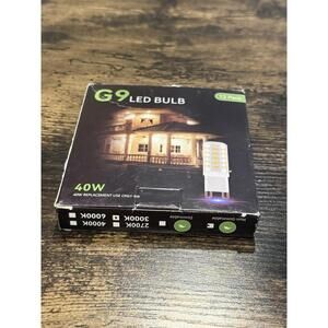 12 Pack G9 LED Bulb 4W Equivalent 40 Watt, Replacement G9 Halogen 3000K